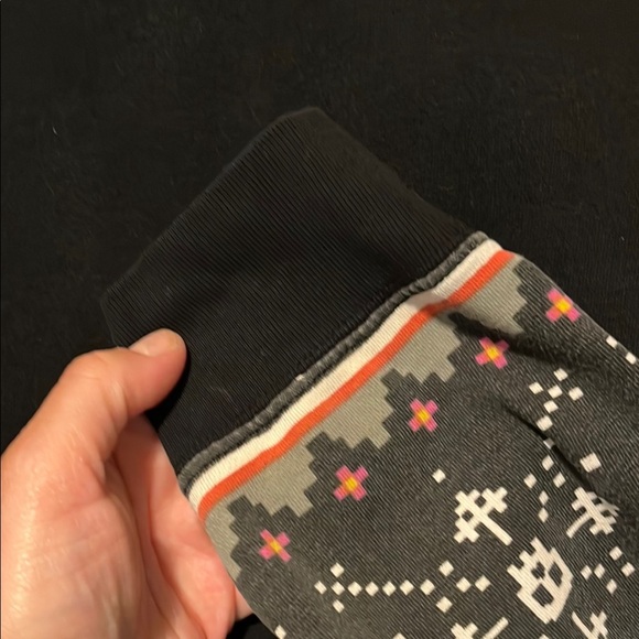 Neff Black Hoodie with Colorful Stripes - Picture 5 of 12